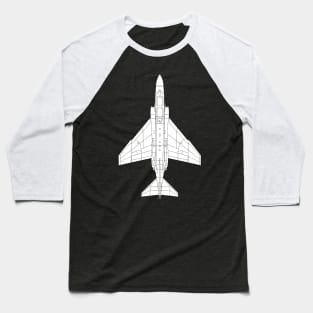 McDonnell Douglas F-4 Phantom II Baseball T-Shirt